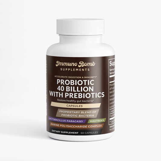 Probiotic 40 Billion with Prebiotics
