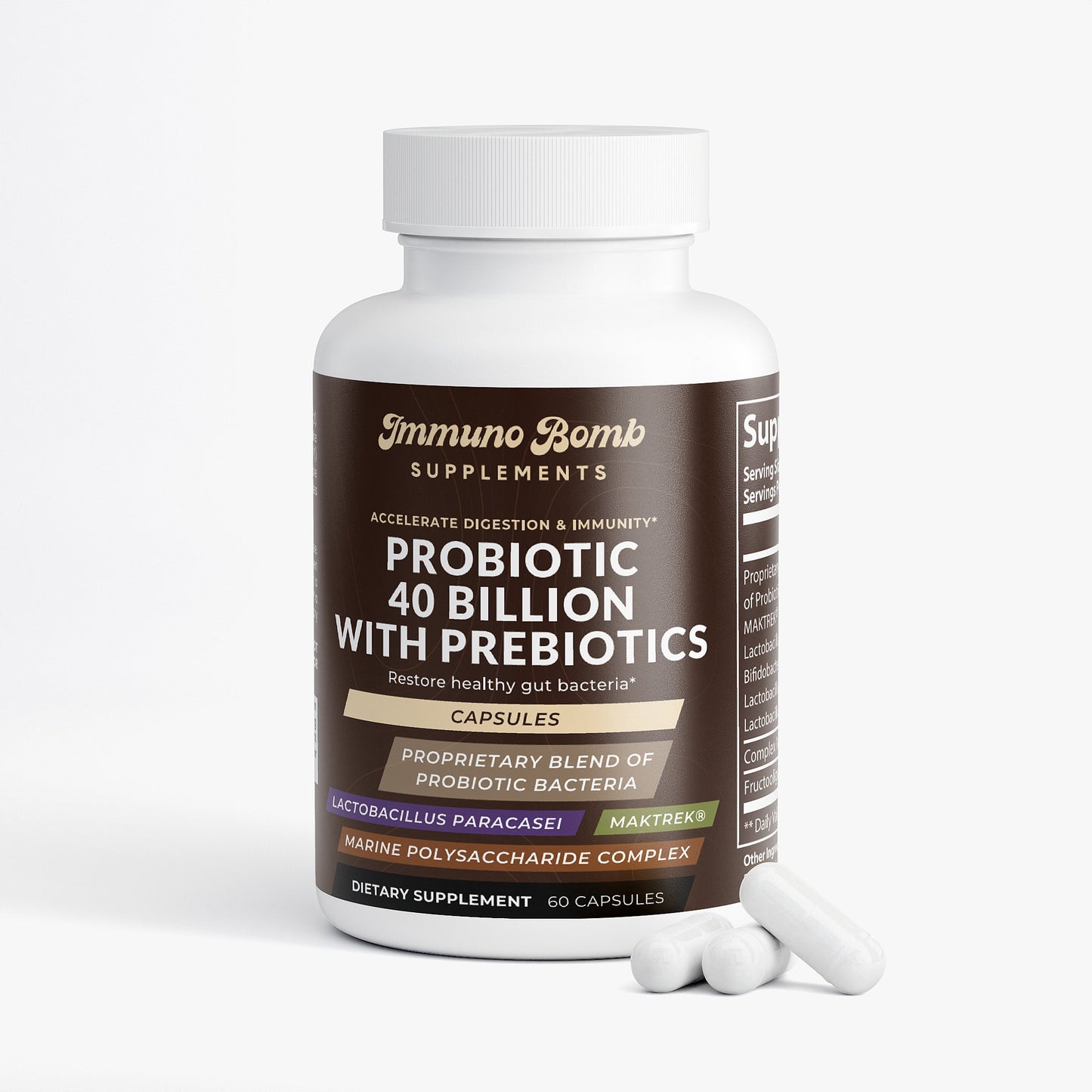 Probiotic 40 Billion with Prebiotics