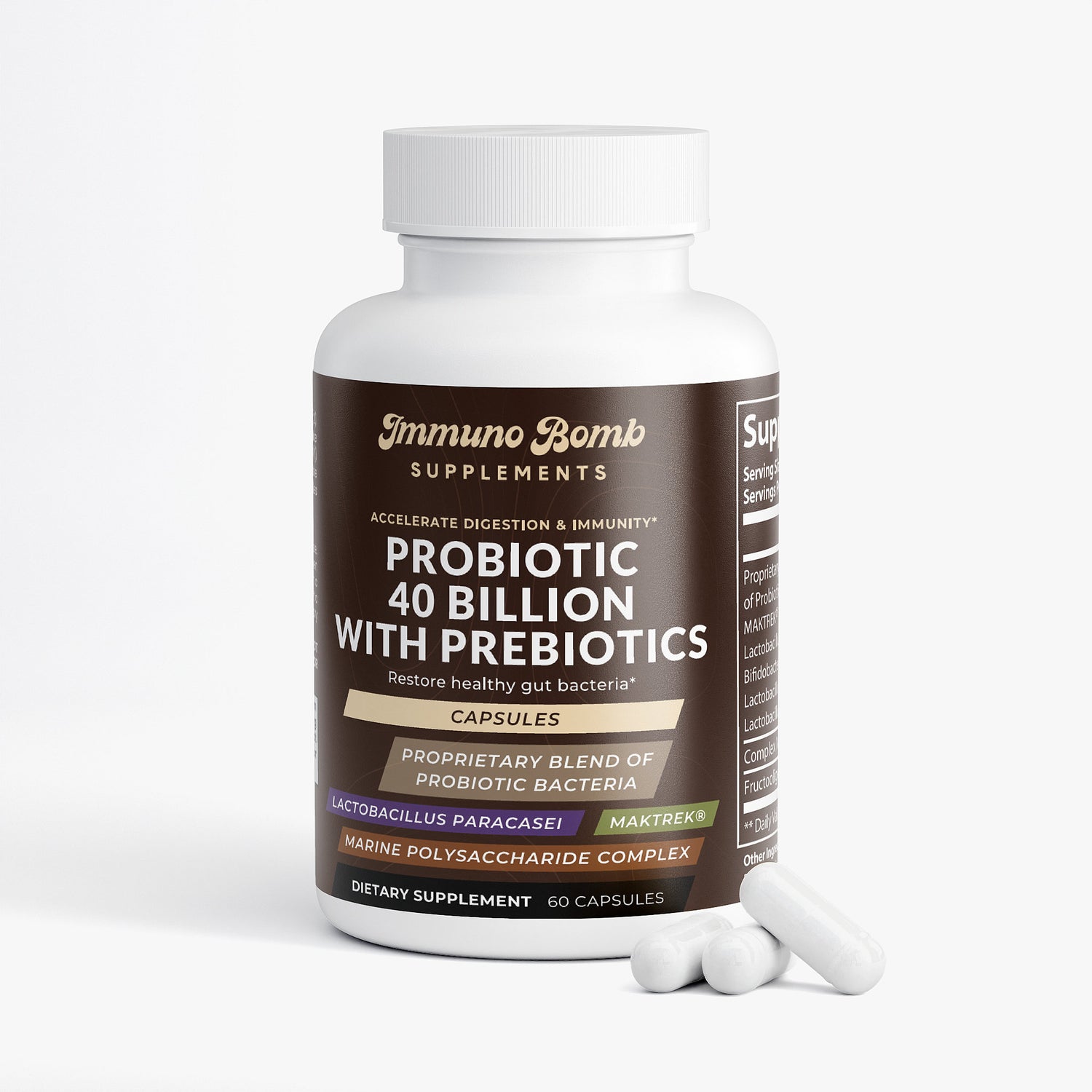 Probiotic 40 Billion with Prebiotics